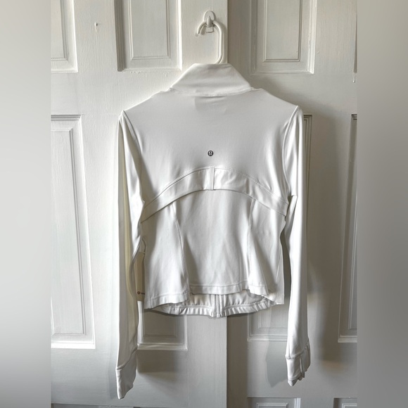 🆕Lululemon🍋 Define Cropped Jacket * Nulu Color White Sz 10 - Picture 5 of 8
